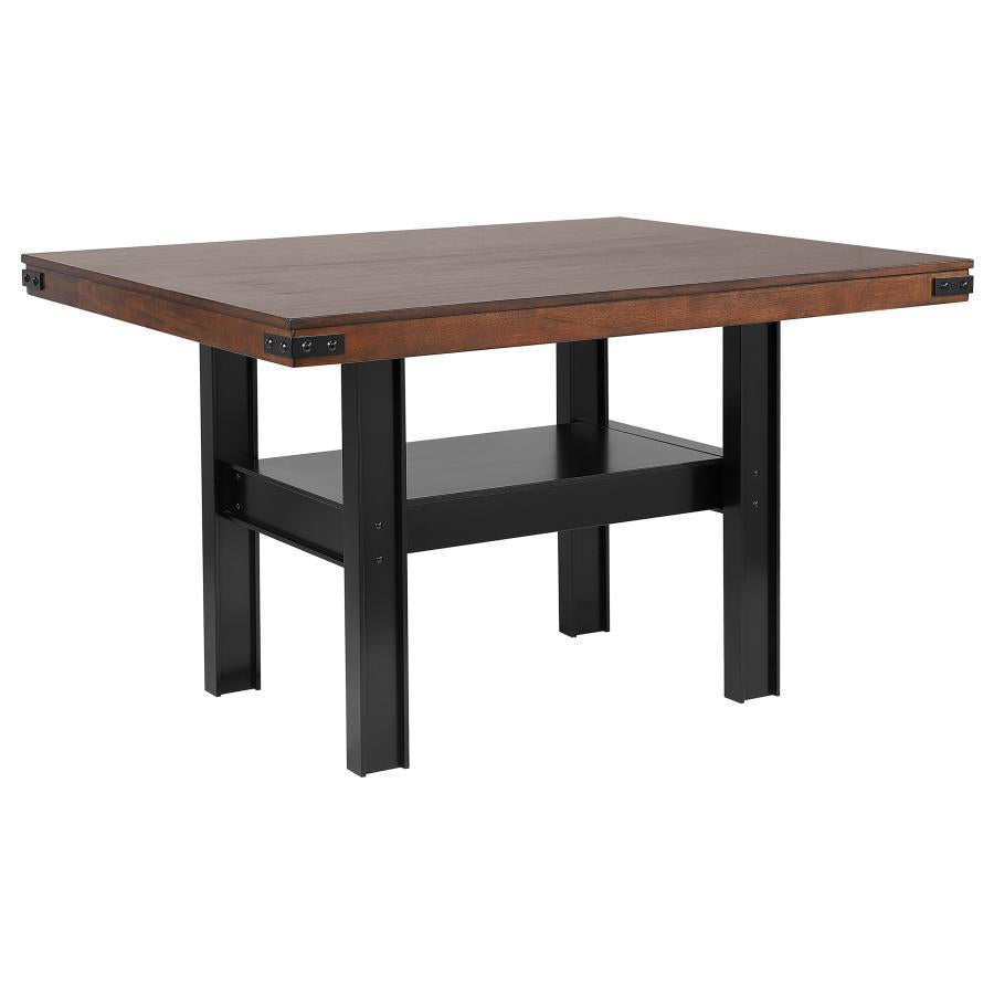 Patterson 60-inch Counter Height Dining Table Mango Oak - 108888