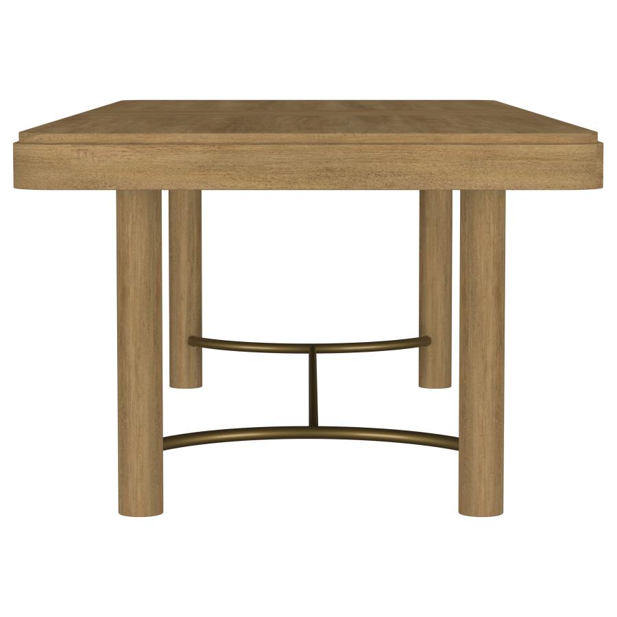 Arini 7-piece Extension Leaf Dining Table Set Sand Wash - 108931-S7W