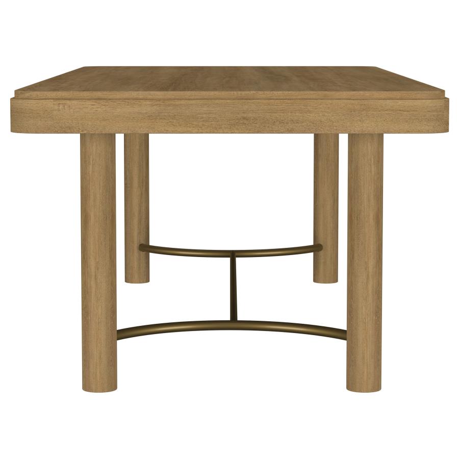 Arini 104-inch Extension Leaf Dining Table Sand Wash - 108931