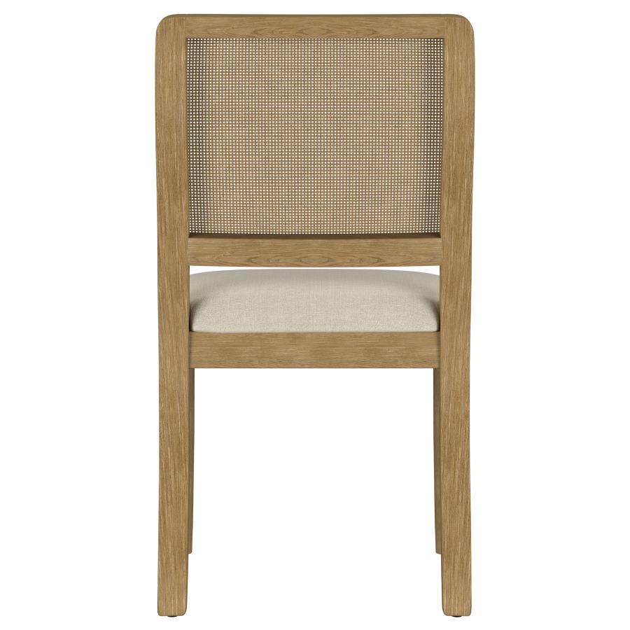 Arini Rattan Cane Dining Side Chair Sand Wash (Set of 2) - 108932SWD