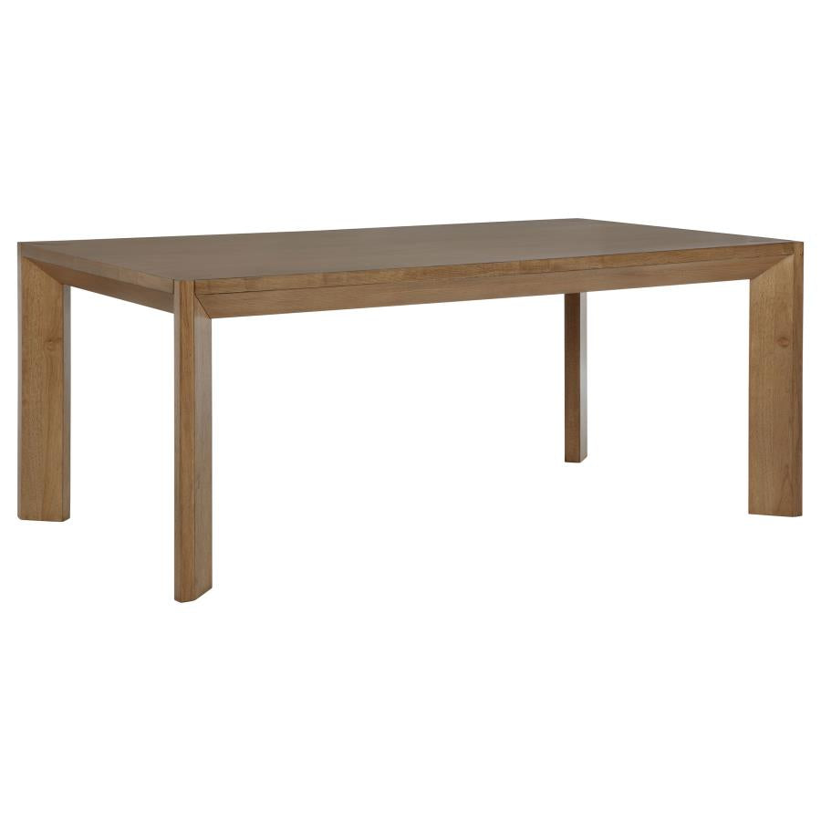 Bruner 5-piece 72-inch Rectangular Dining Set Natural Brown - 109101-S5
