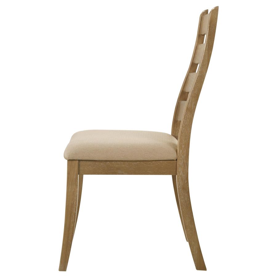 Danvers Wood Dining Side Chair Brown Oak (Set of 2) - 109152