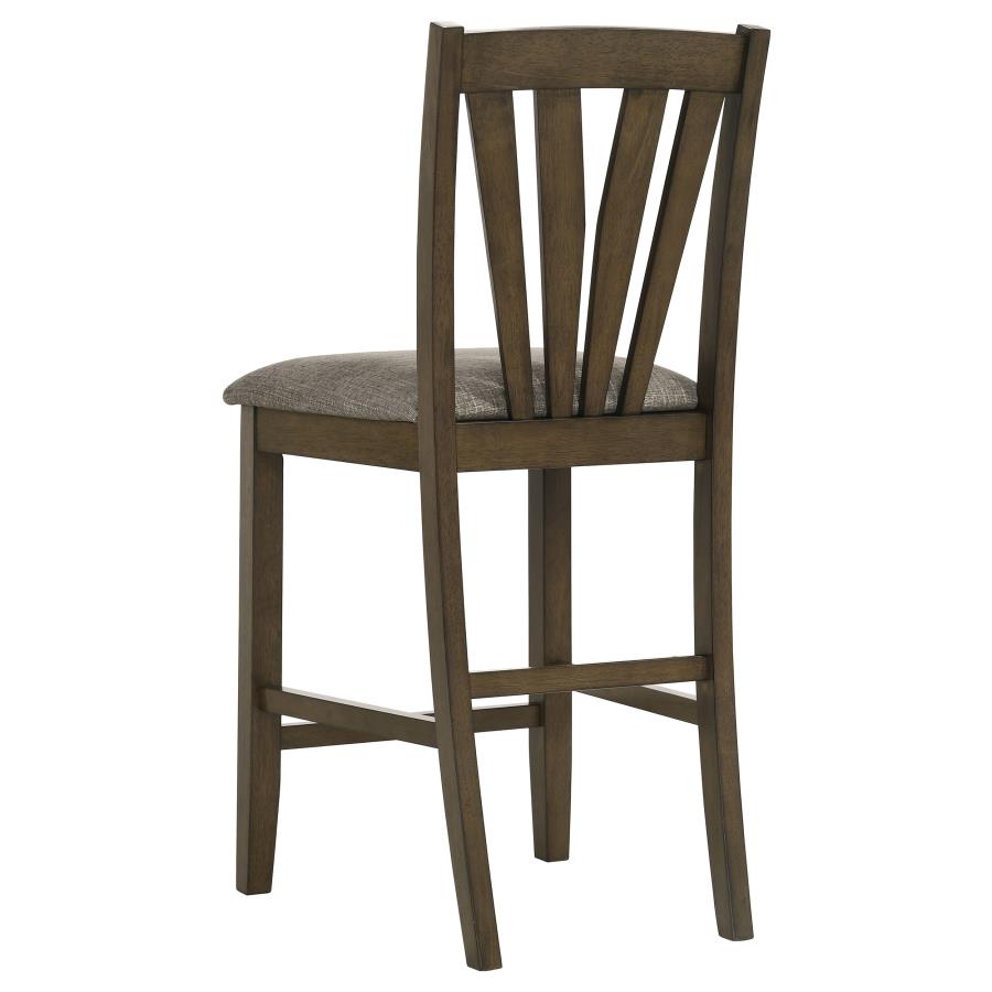 Canfield 5-piece 47-inch Counter Height Dining Set Brown - 109178-S5