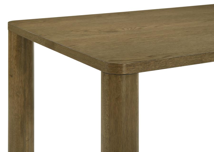 Castlewood 7-piece 71-inch Rectangular Dining Set Brown Oak - 109351-S7