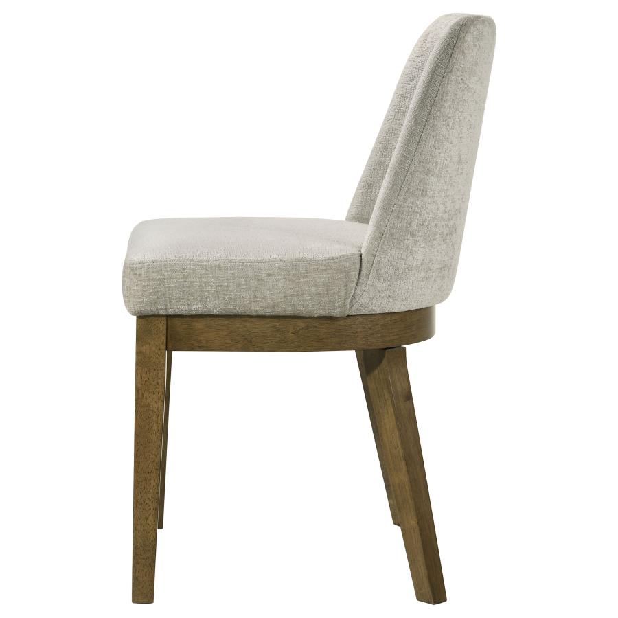 Castlewood Upholstered Side Chair Light Tan (Set of 2) - 109352