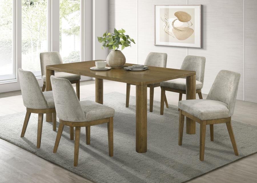 Castlewood Upholstered Side Chair Light Tan (Set of 2) - 109352