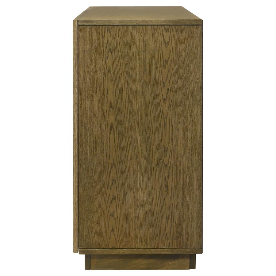 Castlewood 71-inch Dining Sideboard Buffet Server Brown Oak - 109355