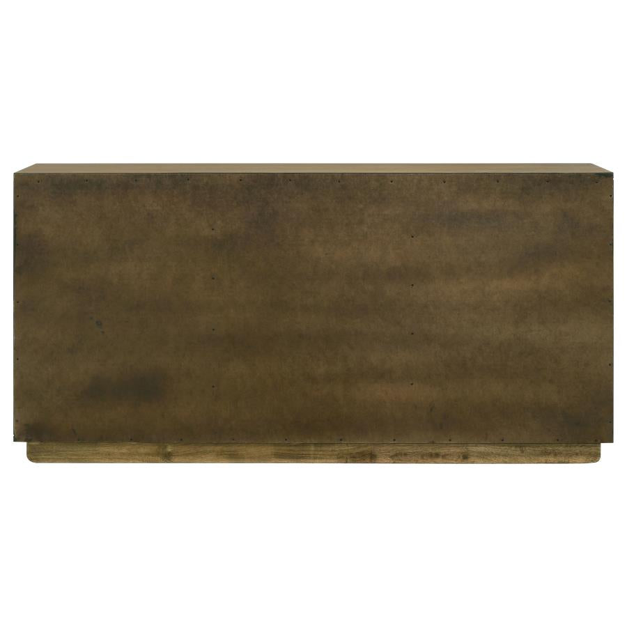 Castlewood 71-inch Dining Sideboard Buffet Server Brown Oak - 109355