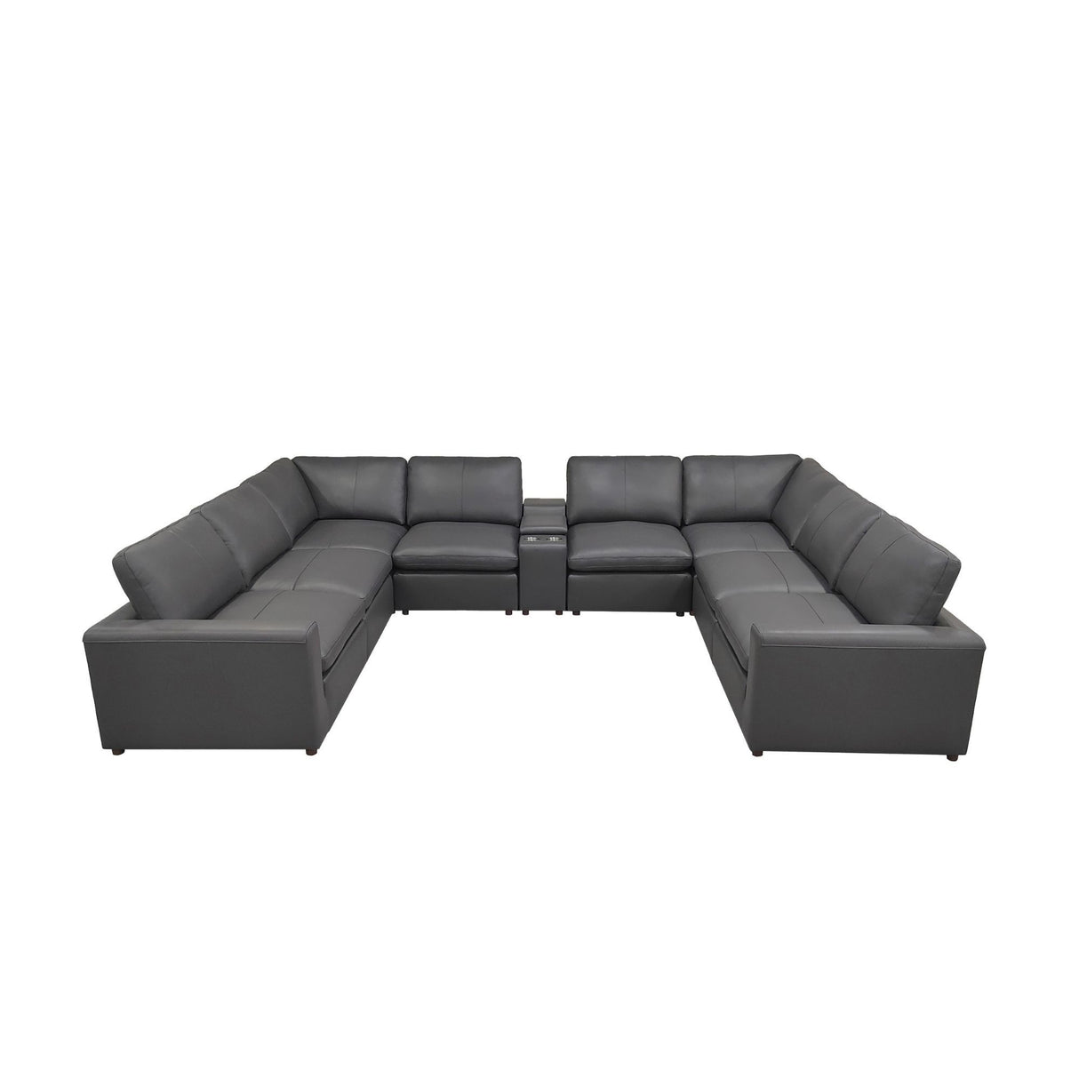 Large Upholstered Seating Modular Sectional
