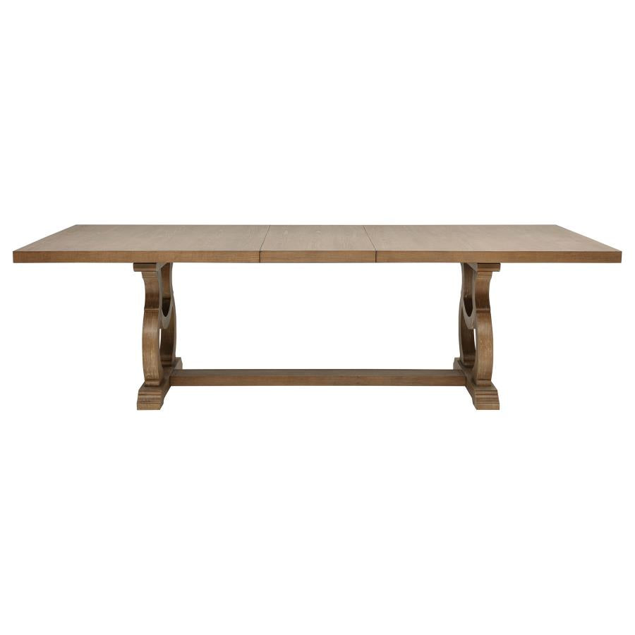 Brockway 5-piece Extension Leaf Dining Set Barley Brown - 110291-S5