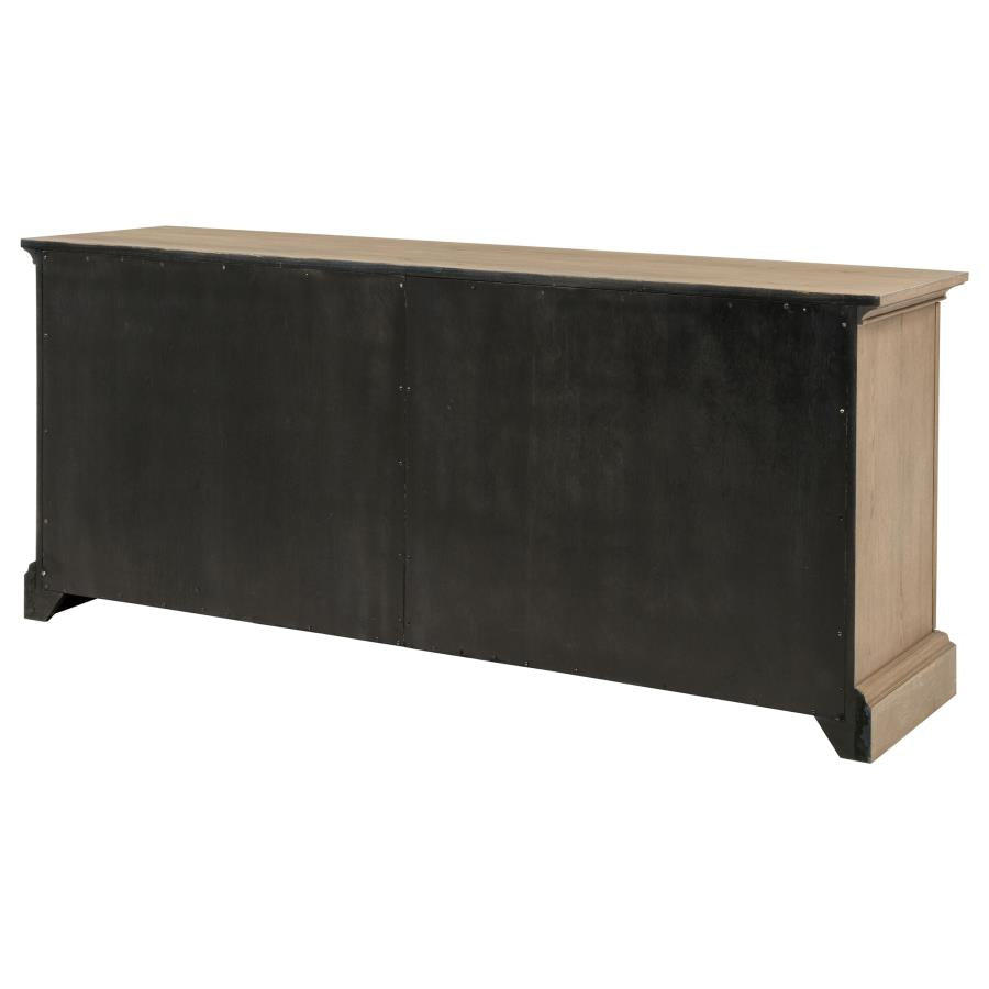 Brockway 4-door Dining Sideboard Buffet Cabinet Barley Brown - 110295