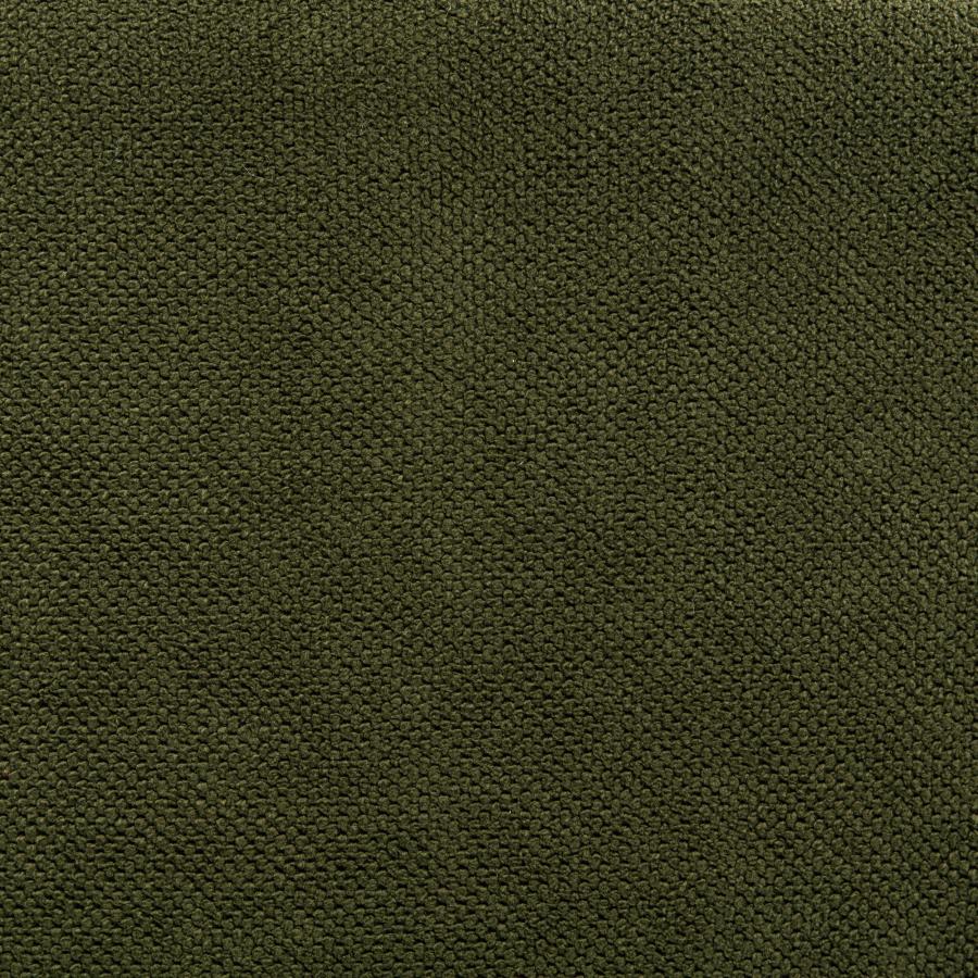 Aiken Fabric Upholstered Dining Side Chair Saddle Forest Green (Set of 4) - 110332FRT