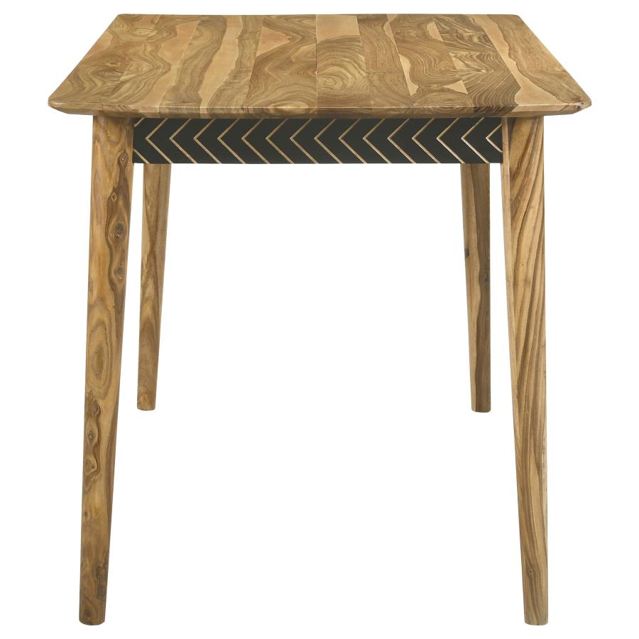 Partridge 7-piece Counter Dining Set Sheesham and Camel - 110578-S7C