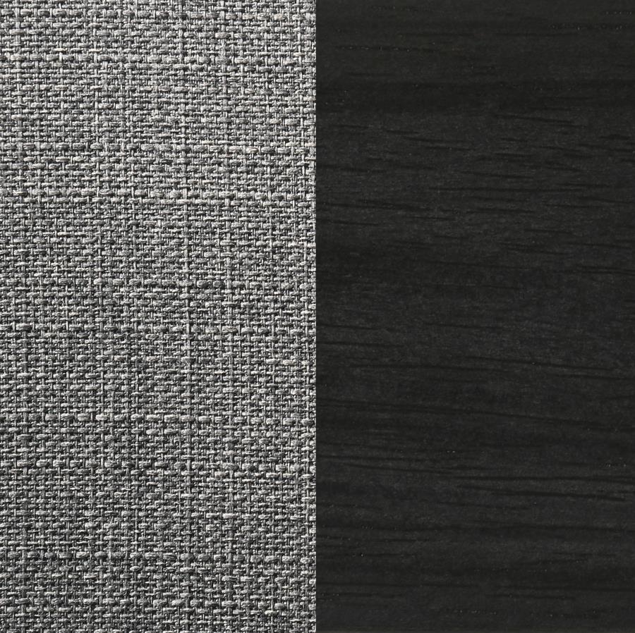 Stevie Padded Wood Dining Arm Chair Black (Set of 2) - 115112