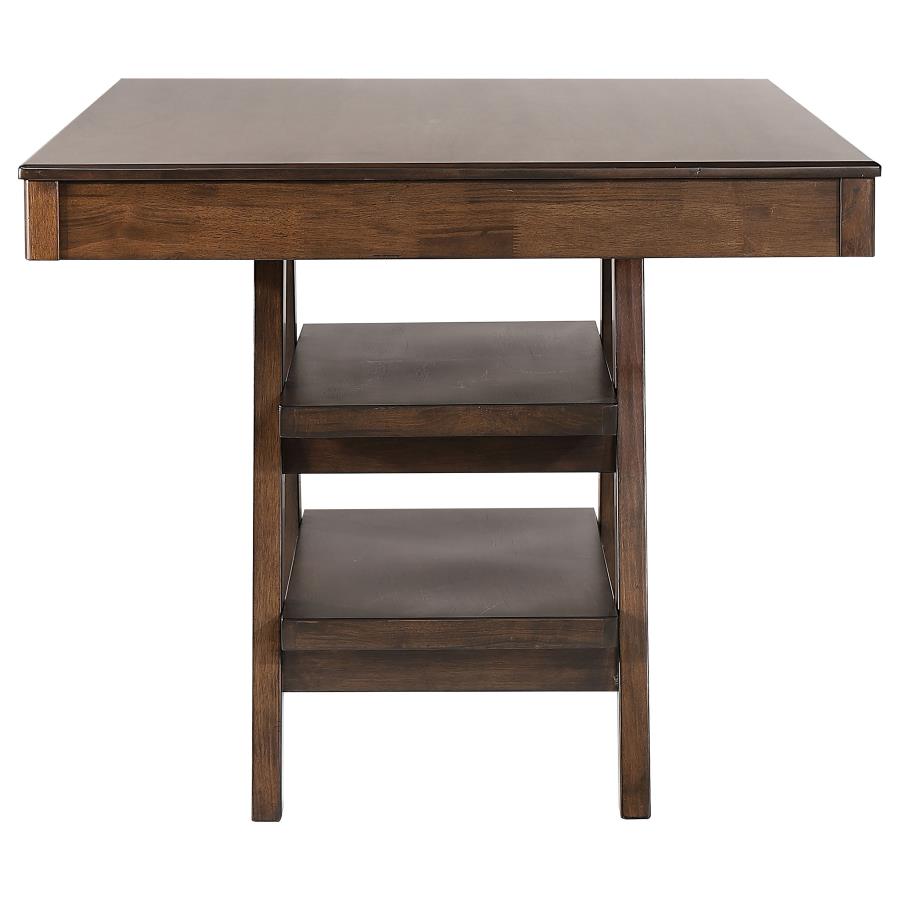 Dewey 5-piece Rectangular Dining Table Set Walnut - 115208-S5