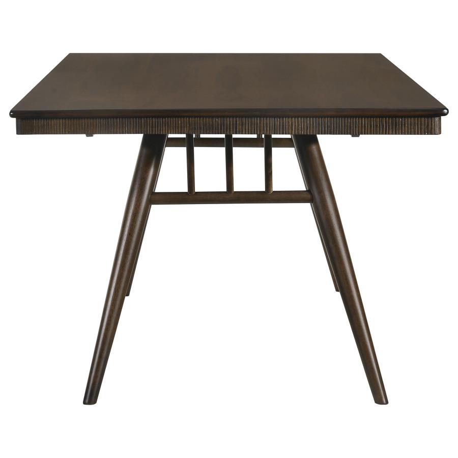 Wes Rectangular 80-inch Wood Dining Table Dark Walnut - 115271