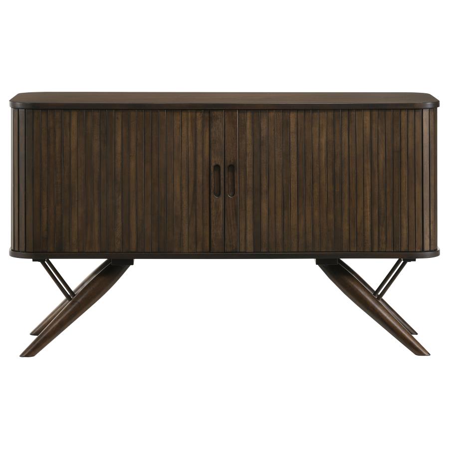 Wes 2-door Sideboard Buffet Storage Cabinet Dark Walnut - 115275