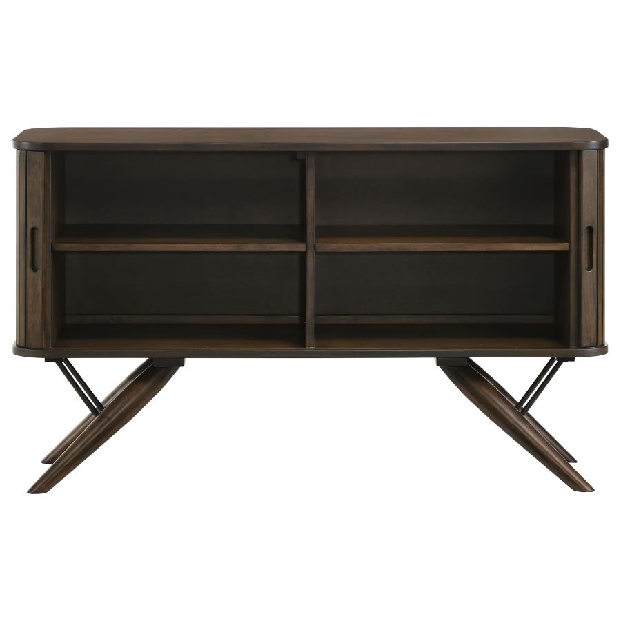Wes 2-door Sideboard Buffet Storage Cabinet Dark Walnut - 115275