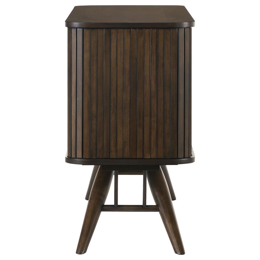 Wes 2-door Sideboard Buffet Storage Cabinet Dark Walnut - 115275