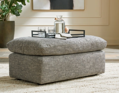 Dramatic Oversized Chair and Ottoman - 11702U2