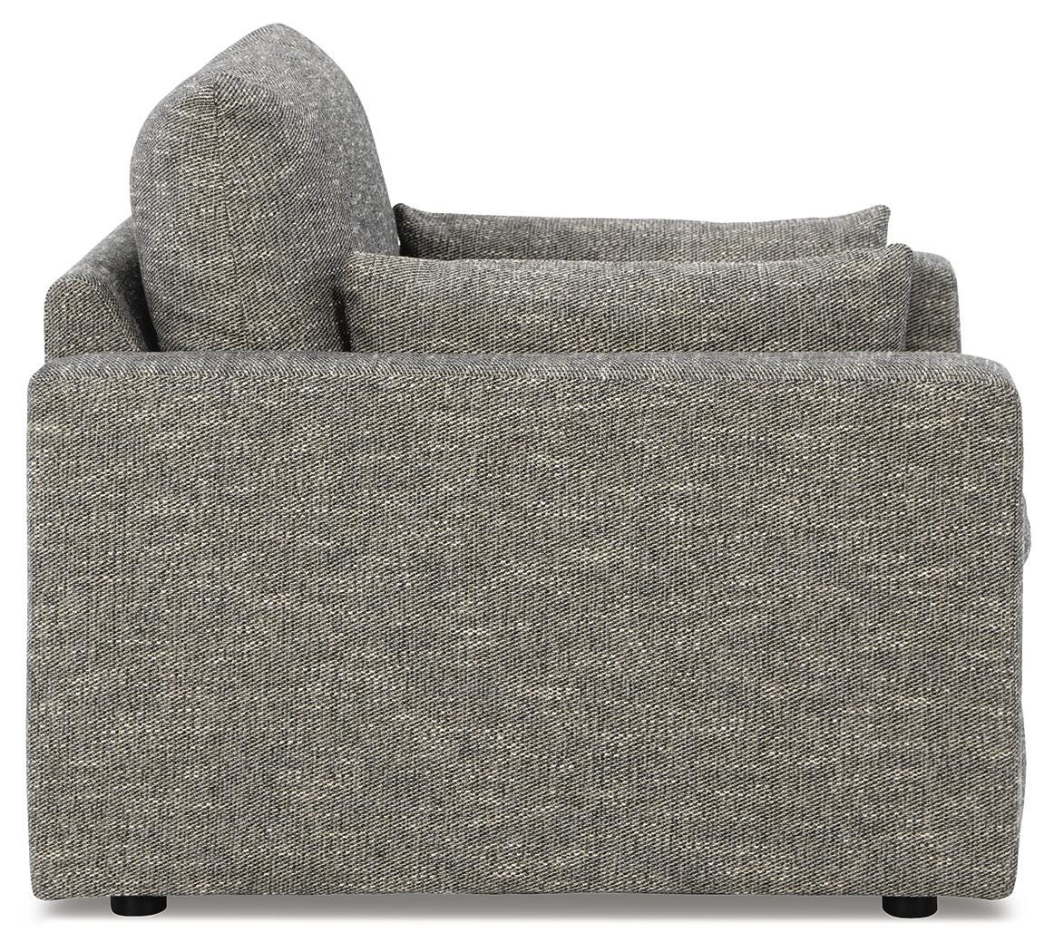 Dramatic Sofa, Loveseat, Oversized Chair and Ottoman - 11702U3