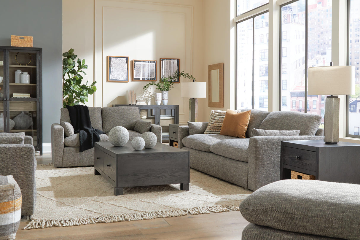 Dramatic Sofa, Loveseat, Oversized Chair and Ottoman - 11702U3