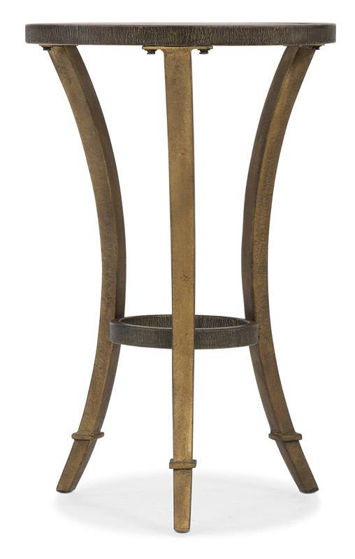 Round Accent Martini Table - 6080-50001-MTL