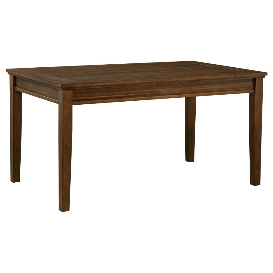 Atwood Rectangular Wood Dining Table Warm Brown - 121761