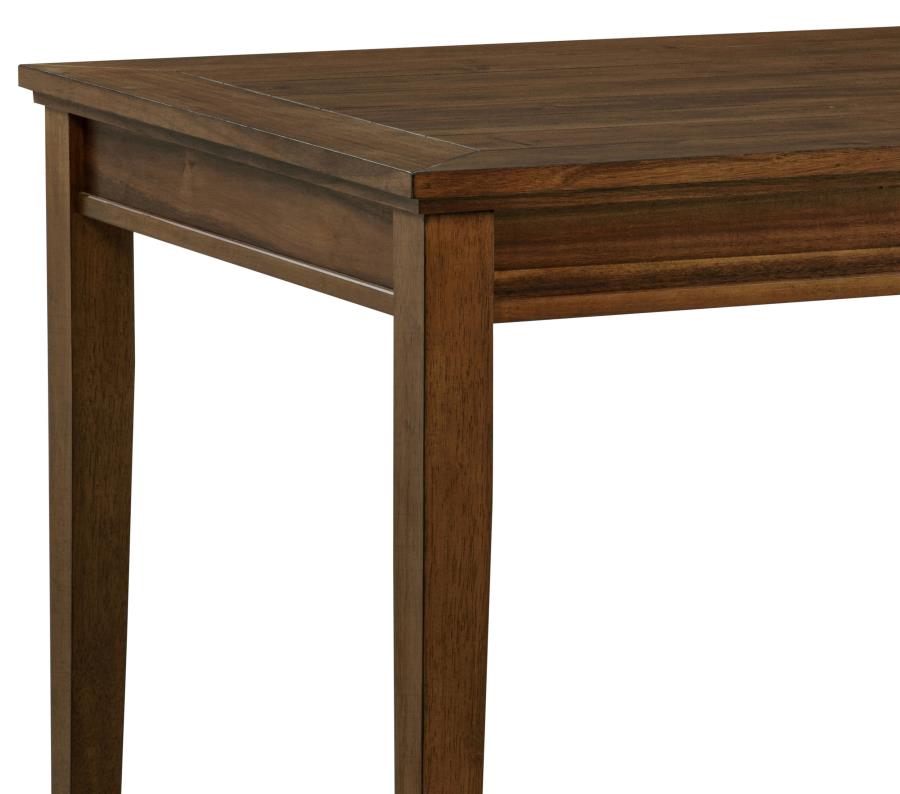 Atwood Rectangular Wood Dining Table Warm Brown - 121761