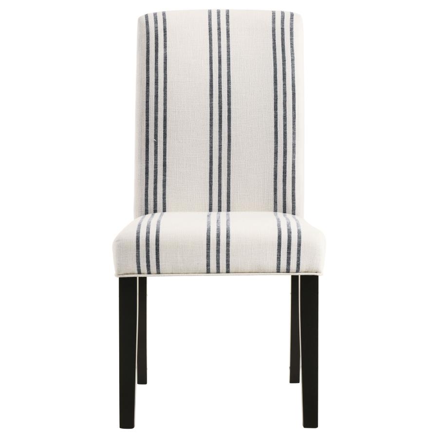 Herran Upholstered Dining Side Chair Beige (Set of 2) - 121782