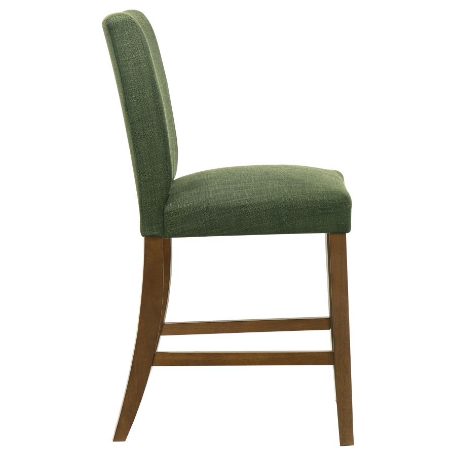 Paxton Upholstered Counter Height Dining Chair Green (Set of 2) - 122179GRN