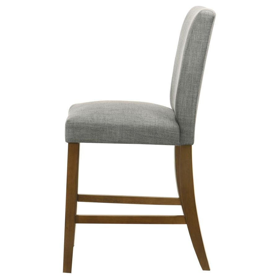 Paxton Upholstered Counter Height Dining Chair Grey (Set of 2) - 122179GRY