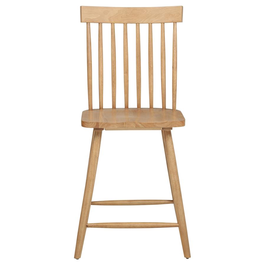 Andrews Windsor Counter Height Dining Side Chair Light Ash (Set of 2) - 122509