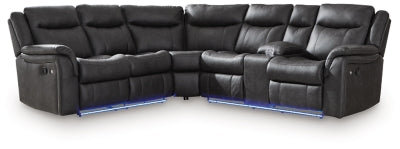 Sultan Meadow 2-Piece Reclining Sectional - PC13001S1