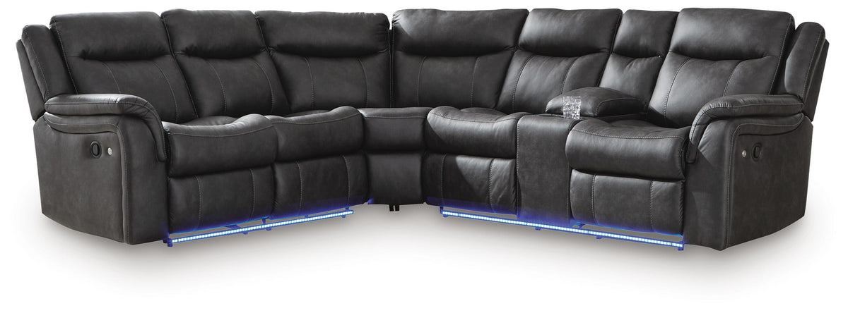Sultan Meadow 2-Piece Reclining Sectional - PC13001S1