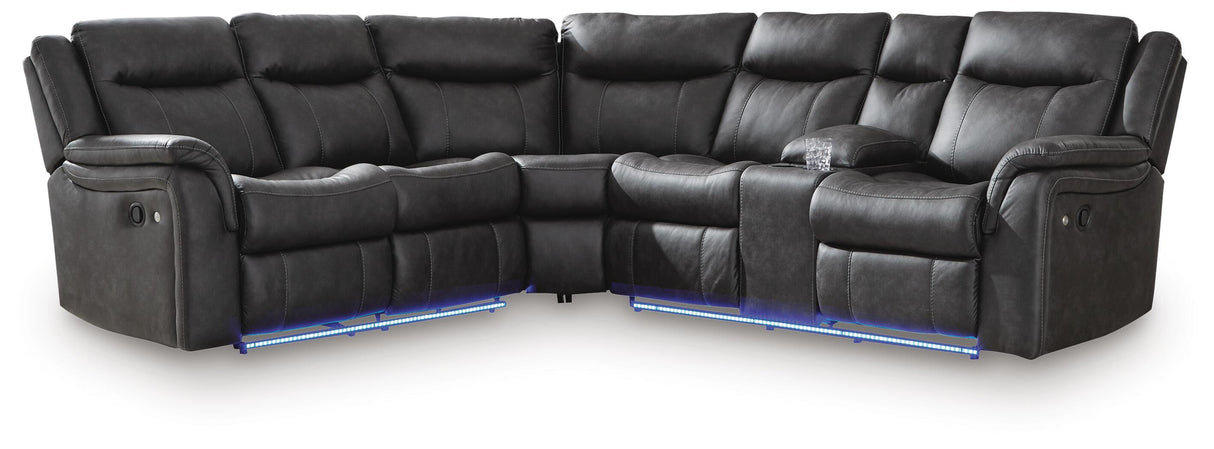Sultan Meadow 2-Piece Reclining Sectional - PC13001S1