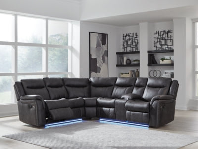 Sultan Meadow 2-Piece Reclining Sectional - PC13001S1