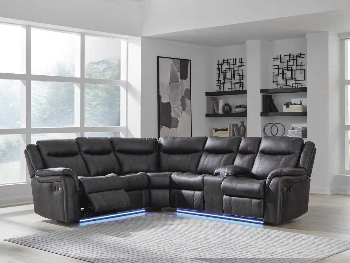 Sultan Meadow 2-Piece Reclining Sectional - PC13001S1