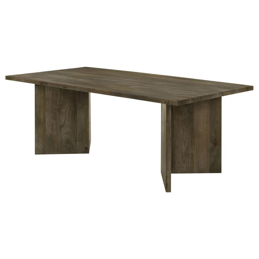 Tyler 80-inch Solid Wood Dining Table Mango Brown - 130511