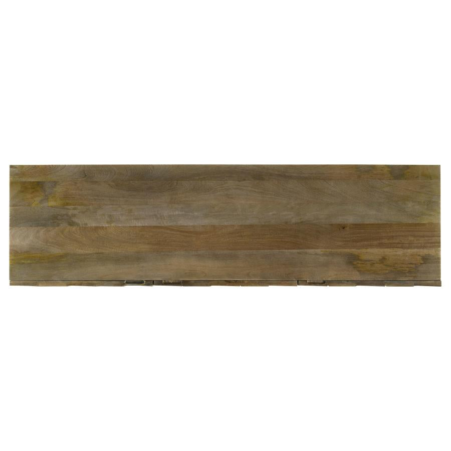 Tyler 3-door Solid Wood Sideboard Buffet Cabinet Mango Brown - 130515