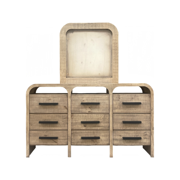 Z Catalina Dresser w/ Mirror - CATA-M+CATA-D