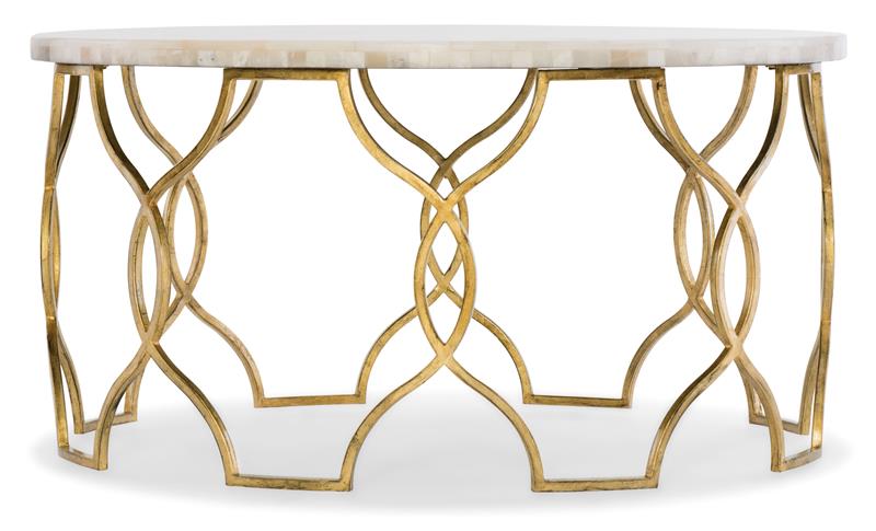 Melange Corrina Cocktail Table - 638-50359-WH