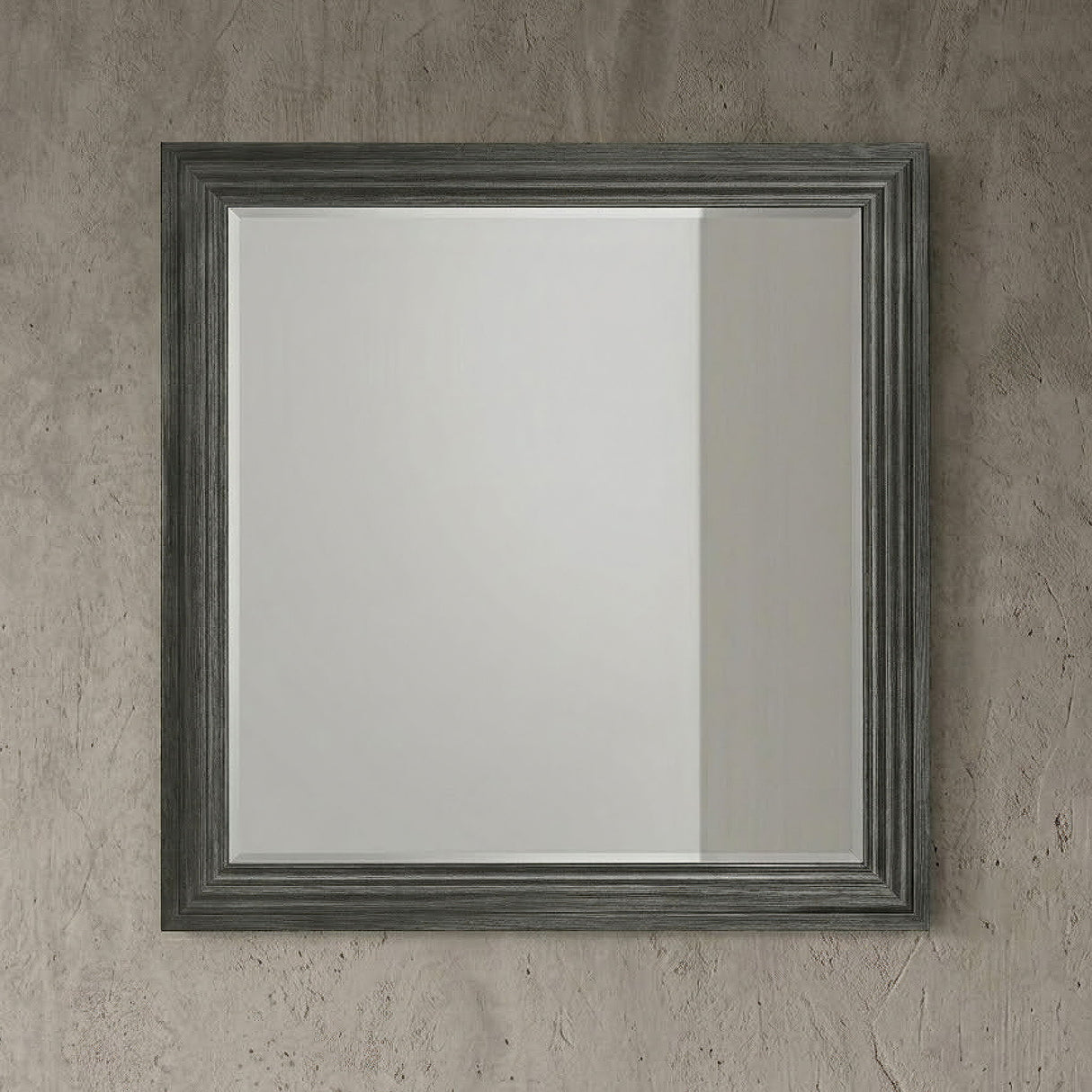 Colorado - Square Mirror (Dresser Not Included) - Charcoal