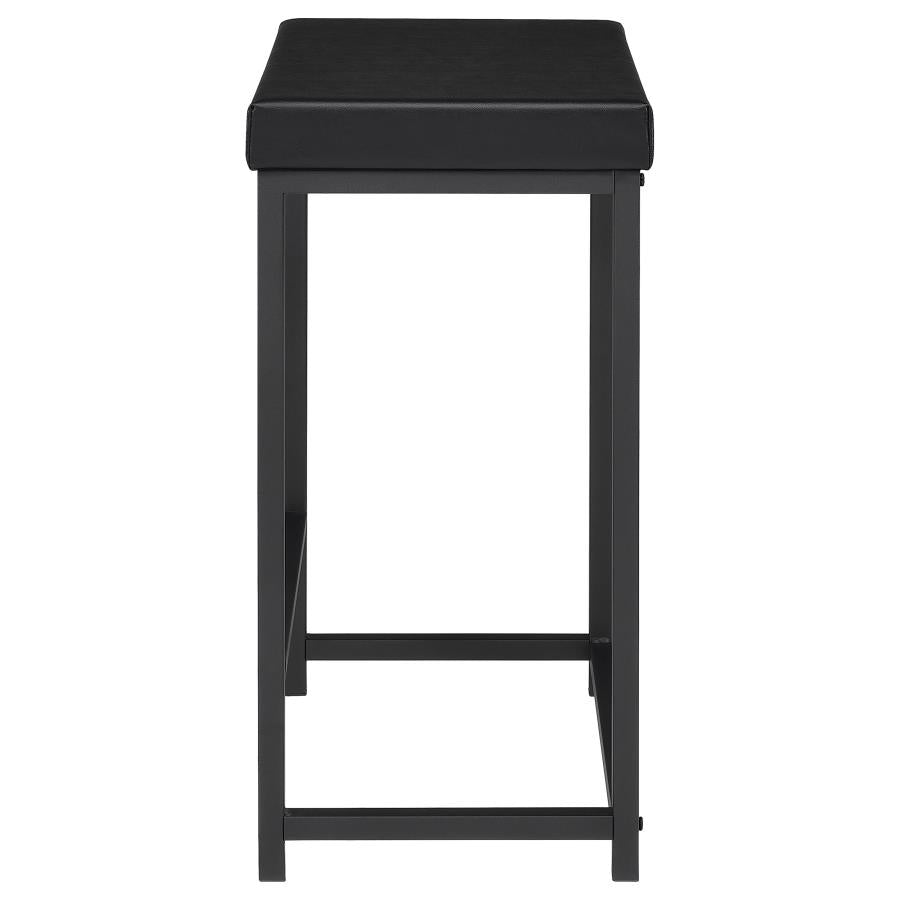 Hawes 4-piece Multipurpose Counter Height Table Set Black - 182724