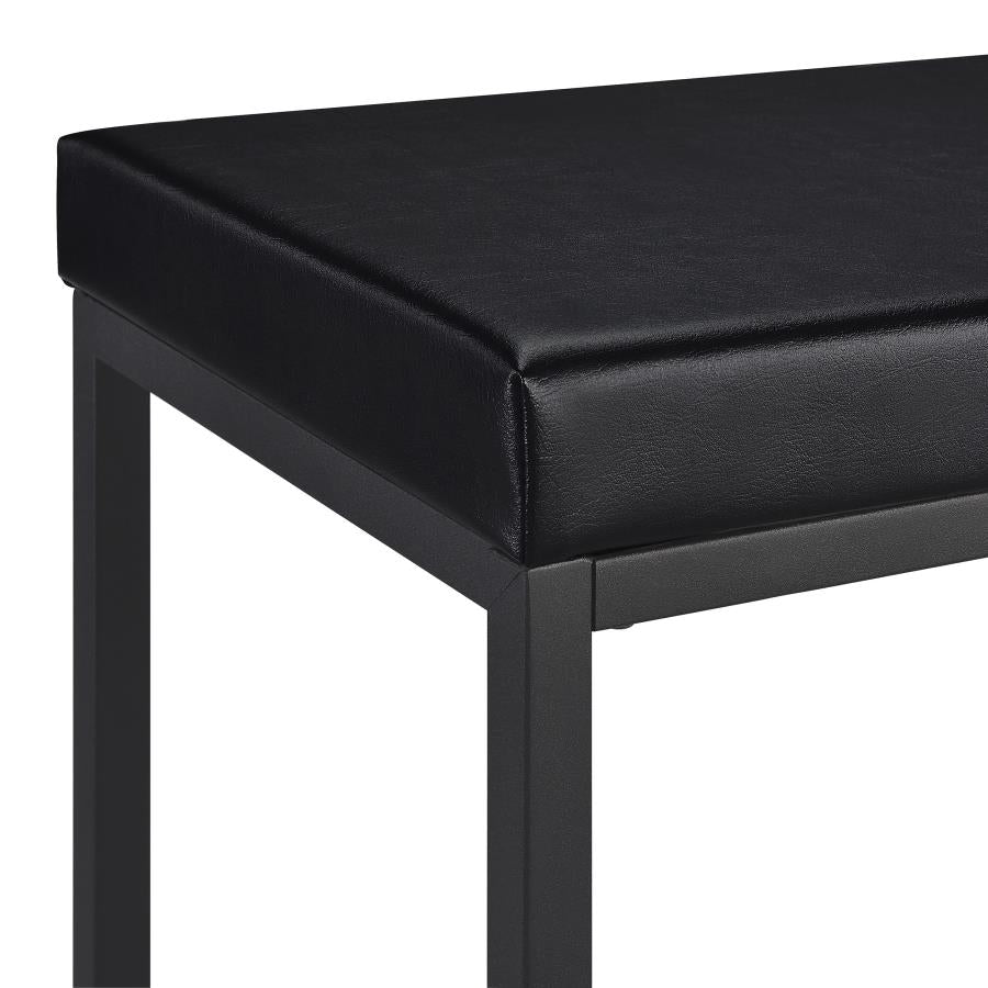 Hawes 4-piece Multipurpose Counter Height Table Set Black - 182724