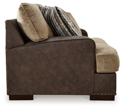 Alesbury Sofa, Loveseat, Oversized Chair and Ottoman - 18704U4