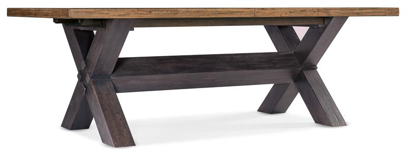Big Sky Trestle Dining Table with 2-20in Leaves - 6700-75200-80