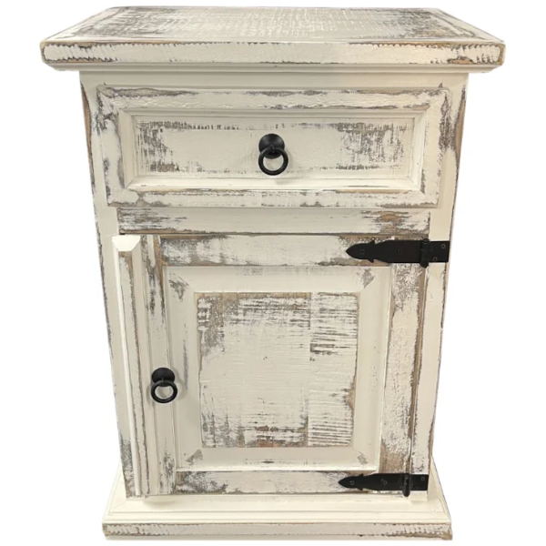 VB MANSION 1DR NIGHTSTAND JES WHITE - BUR10PTW
