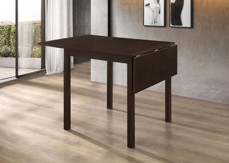Kelso Rectangular 52-inch Extension Dining Table Cappuccino - 190821
