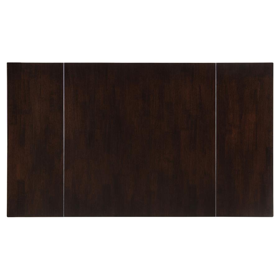 Kelso Rectangular 52-inch Extension Dining Table Cappuccino - 190821